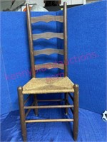 Vintage ladder back chair
