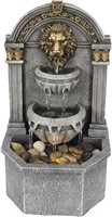 $41.99 Garden Lion's Head Fountain