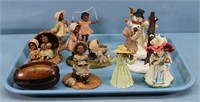 (10) Miss Martha Child's Figurines