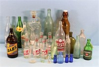 25+ Vintage Glass Soda Bottles