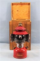 1954 Coleman 200A Lantern w/ Handle Deflector