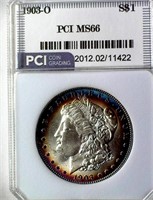 1903-O Morgan Silver $ Guide $1200 NNC MS-66