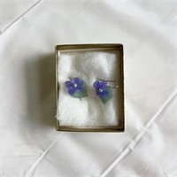 Avon Flower Earrings
