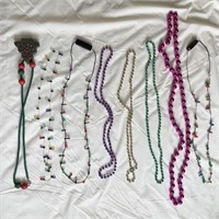 Beaded Necklaces and Christmas Necklaces
