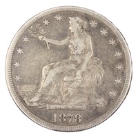 1878-S Seated Liberty Silver Trade Dollar
