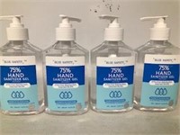 Hand Sanitizer 'Blue Safety', 300ml x4 BB 05/22