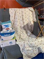 Miscellaneous bedding knitting bag, pedicure spa