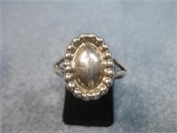 Sterling Silver NA Concho Ring - Hallmarked