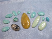 Assorted Stone Cabochons & Beads