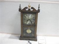 Alaron 31 Day Key-Wind Wall Or Table Clock