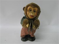 5" Reproduction Wind Up Monkey Playing Cymbals