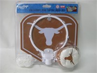NIP 8.5"x 7.5" Mini Softee Hoop Set - U. Texas