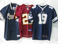 Three Youths S, M, L Assorted Jerseys As Shown