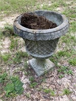 Concrete outdoor planter over 2 ft tall