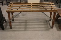 ANTIQUE BEATTY BROS LIMITED FERGUS, ONT TUB BENCH