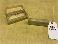 Cribbage Game Made Out of Bone