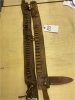 Antique Western Ammo Belts 2