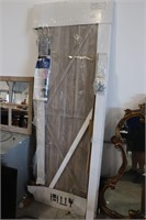 48" SLIDING BY PASS DOOR WITH HARDWARE AND TRACK