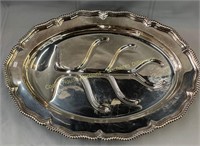 Tiffany & Co. silver plated serving platter