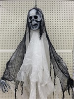 9 Ft Poseable White Reaper Hanging Decor