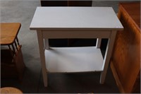 PAINTED HALL TABLE 29"X16"X28"