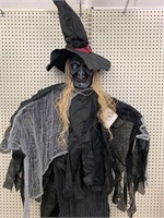 12 Ft Poseable Witch