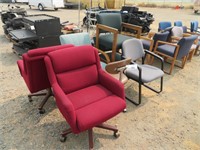 (7) Assorted Office Chairs