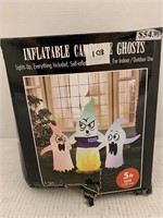 Inflatable Campfire Ghosts
