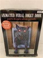 Animated Feral Doggy Door