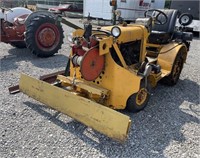(BK)Baggage Tractor with attachments, winches, and