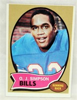 1970 Topps O.J. Simpson Rookie #90 Card