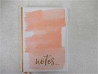 Hilroy Notes Notebook, Pink with Gold