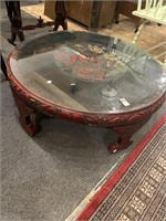 Mid century oriental tea table