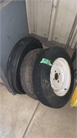 (3) tires trailer, miscellaneous