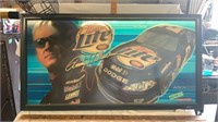 38”x21” Miller lite Rusty Wallace picture