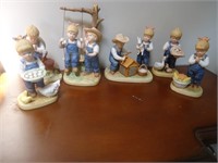 Lot of "Denim Days, by HOMCO" figurines