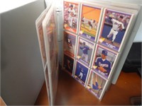 Binder of 500+ Nolan Ryan Baseball cards