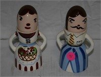 VTG SET OF MR AND MRS HUMPTY TABLE SET
