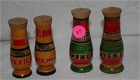 2 SETS OF WOODEN MEXICO S/P
