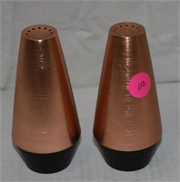 MID CENTURY COPPER STYLE S/P SHAKERS