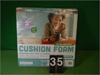 5 New Foam Cushions 18" X 18" x 2"