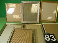 6 - 9' X 11" Picture Frames