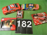 Dale Earnhardt Tin - Car - Cards - Frame - Photo-