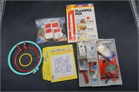 Vintage Iron Transfers & Sewing Supplies