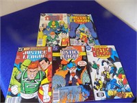 5 Justice League Comics-#1 May 1987, #4 Aug 1987,