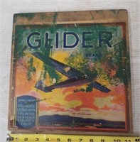 Vintage Glider Wooden Box Crate Side Fillmore