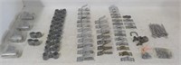 Assortment Of Chain-link Fence Bracket Clamps &