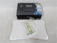 Wii Console With (2) Games NIB & Wii Fit Game And