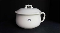 MEAKIN CHAMBER POT WITH LID