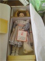 16" DESIGN DEBUT PORCELAIN DOLL NIB